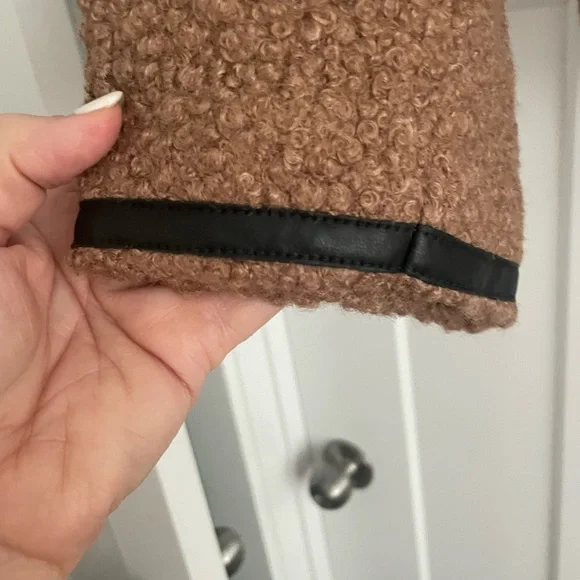 J. Crew Tan Jacket with Black Accents - Picture 3 of 4